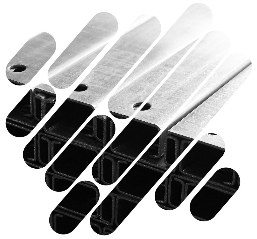 Perfis U, C, L de aço Metalmotiva