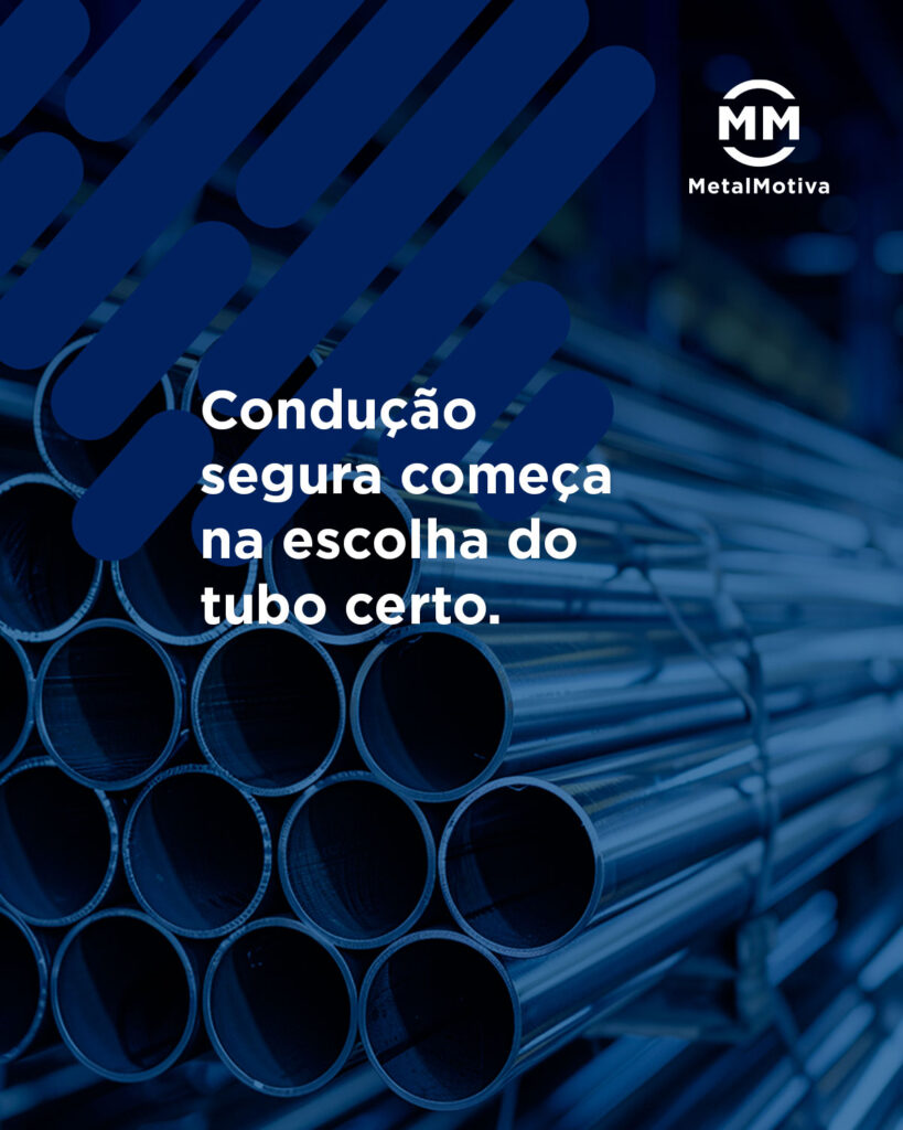 tubos de aço para condução